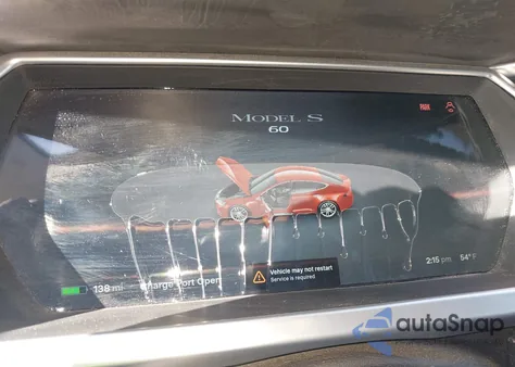 2013 Tesla Model S из США, поврежденный, VIN 5YJSA1AC3DFP10926